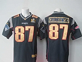 Nike New England Patriots #87 Rob Gronkowski Navy Blue Super Bowl 50TH Collection Game Jerseys,baseball caps,new era cap wholesale,wholesale hats